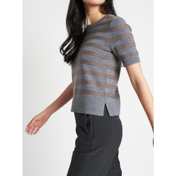 Kit and Ace Dreamy Merino Sweater Tee Knit Top Size Medium - Picture 3 of 16